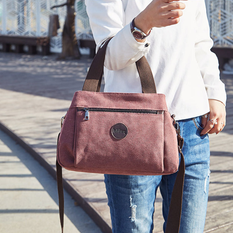 Vintage Reisetasche Mit Mehreren Fächern