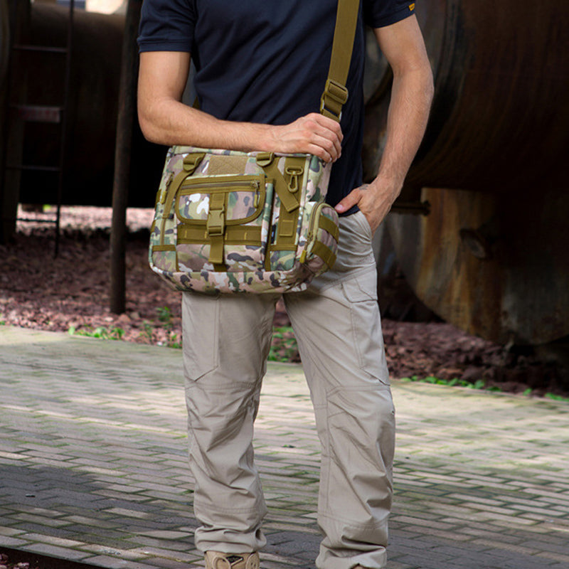 Wasserdichte taktische militärische Umhängetasche mit mehreren Taschen
