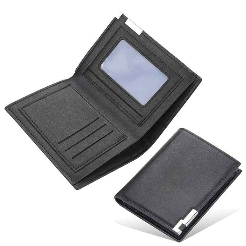Kurze Brieftasche mit Eisenkante