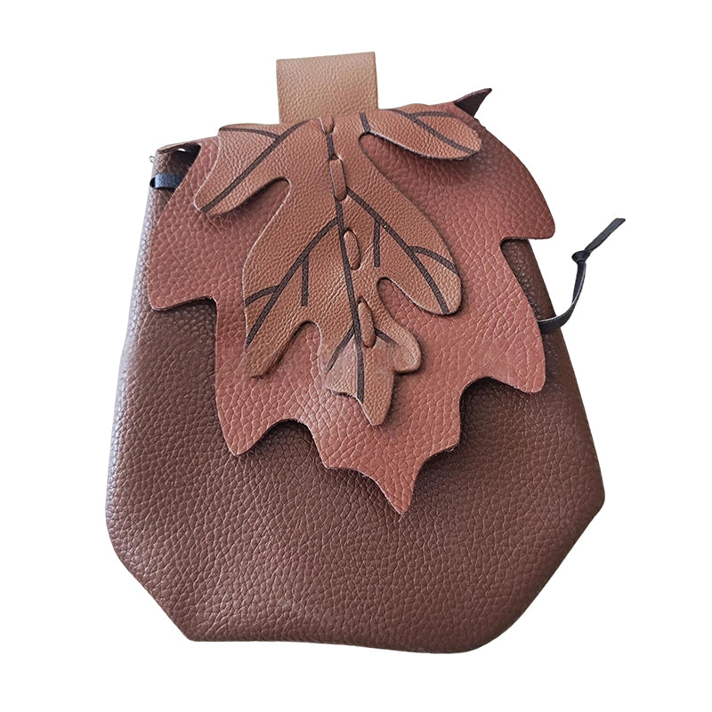 Vintage Stilvolle Laub-Gürteltasche