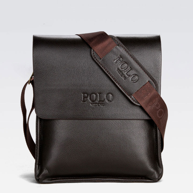 Klassische Umhängetasche mit mehreren Taschen