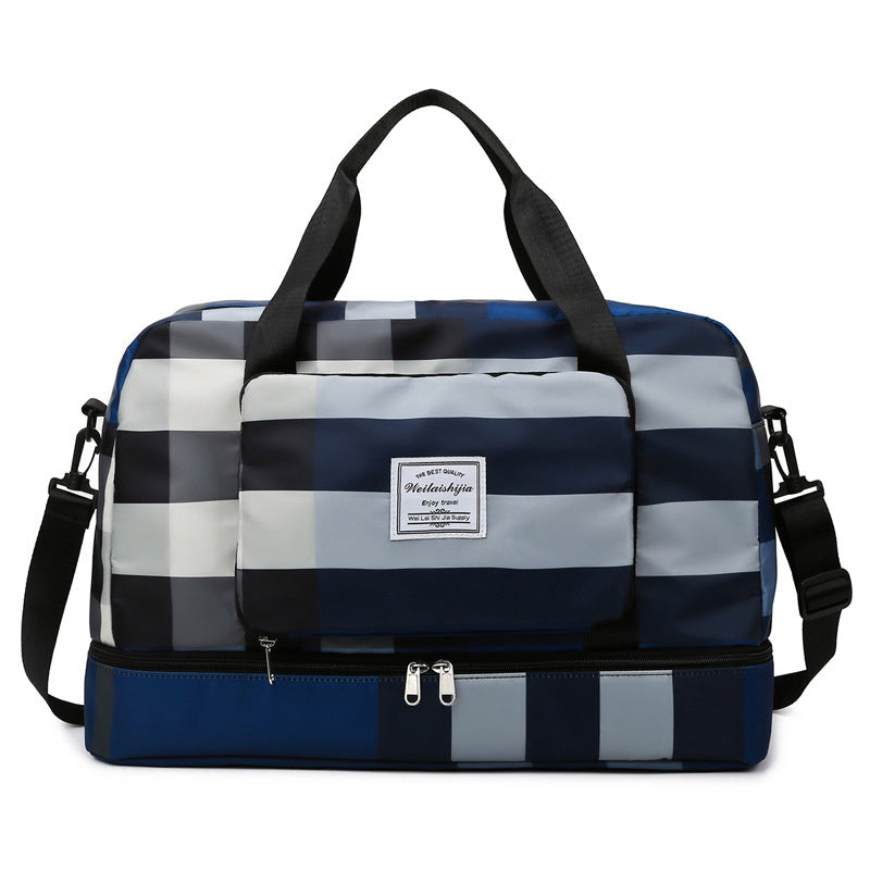 Faltbare Reisetasche mit Trocken-/Nasstrennung